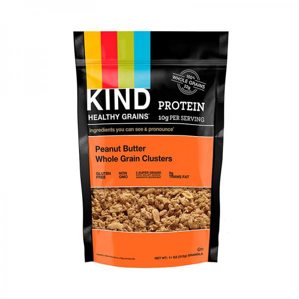 KIND, Healthy Grains, Granola Clusters, Gluten Free, Peanut Butter, 11 oz