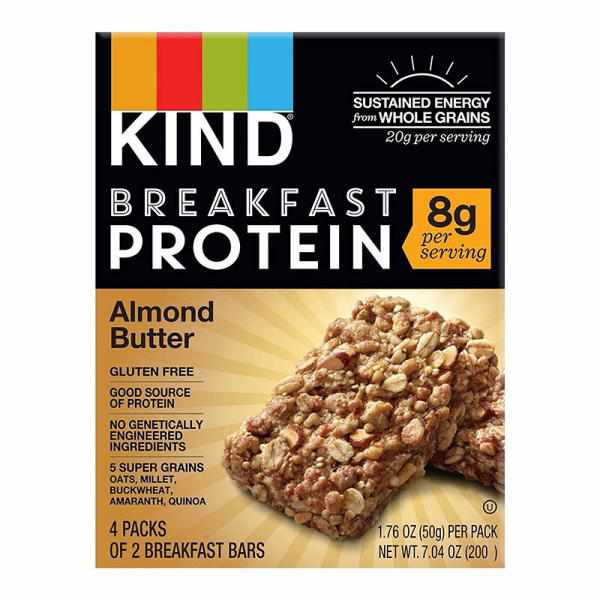 KIND Almond Butter Protein Breakfast Bars - 4pk of 2 Bars