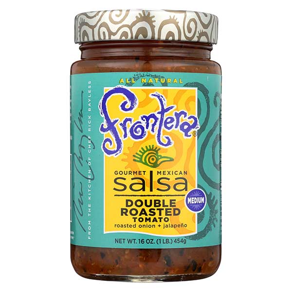 Frontera Gourmet Mexican Double Roasted Tomato Salsa 16oz