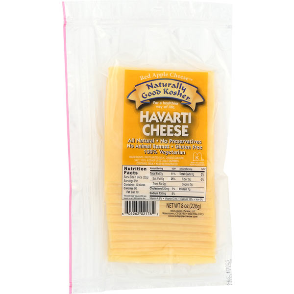 KHFM00305265 Cheese Havarti Shingles, 8 Oz