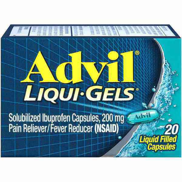 Advil Liqui-gels Ibuprofen Capsules - 20 Ct