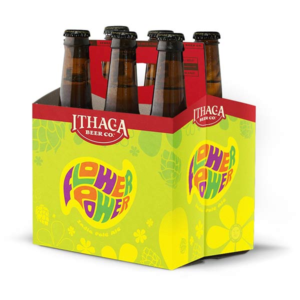 Ithaca Flower Power IPA, 6 Pack, 12 Fl Oz Bottles