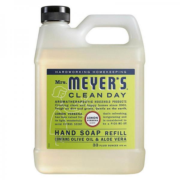 Mrs. Meyer's Lemon Verbena Liquid Hand Soap Refill - 33 fl oz