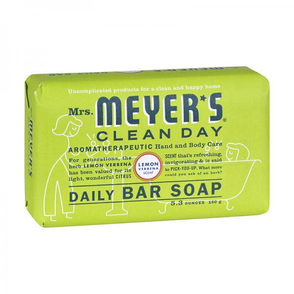 Mrs. Meyer's Bar Soap, Lemon Verbena, 5.3 Ounce