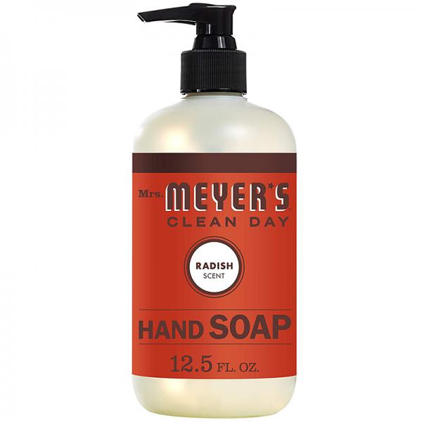 Mrs. Meyer's Clean Day Liquid Hand Soap, Radish Scent, 12.5 ounce bottle