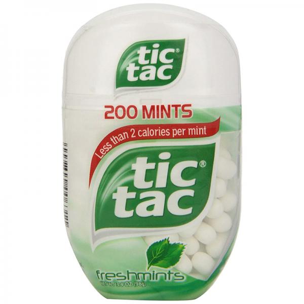 tic tac Freshmint Bottle Pack, 3.4 Ounce