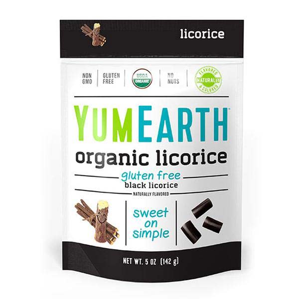 YumEarth, Organic Licorice, Black, 5 Oz (142 G)
