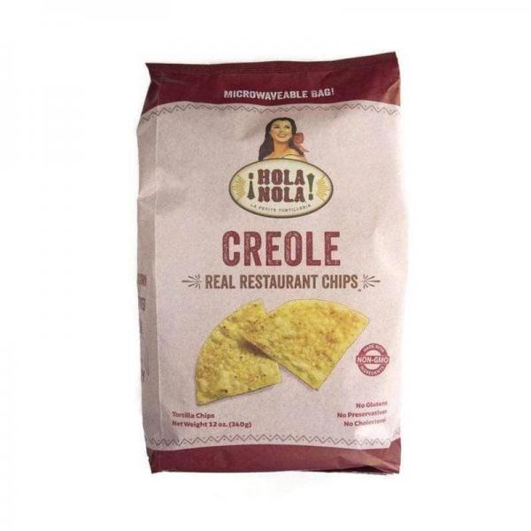 Hola Nola Creole Tortilla Chips - 12oz Bag