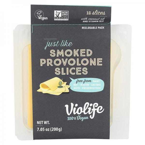 Violife, Provolone Smoked Slices, 7.05 Ounce