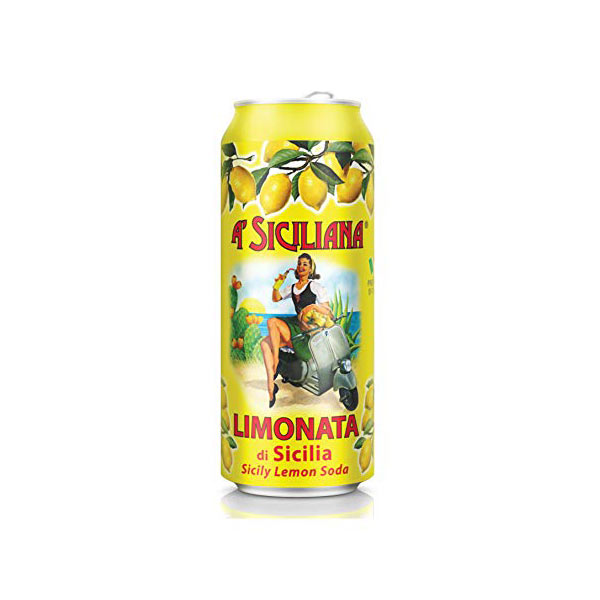 A' Siciliana Sicilian Limonata Soda 24 Pack 11.5 Fl Oz Cans