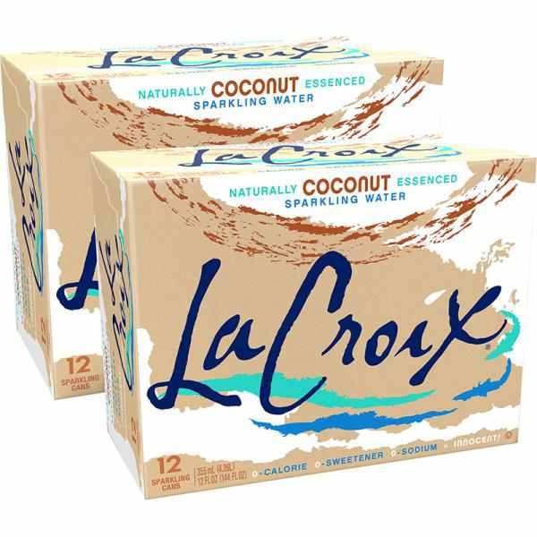 LaCroix Sparkling Water - Coconut 12pk/12 fl oz Cans, 12 / Pack (Quantity)