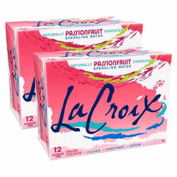 LaCroix Sparkling Water - Passionfruit 12pk/12 fl oz Cans, 12 / Pack (Quantity)