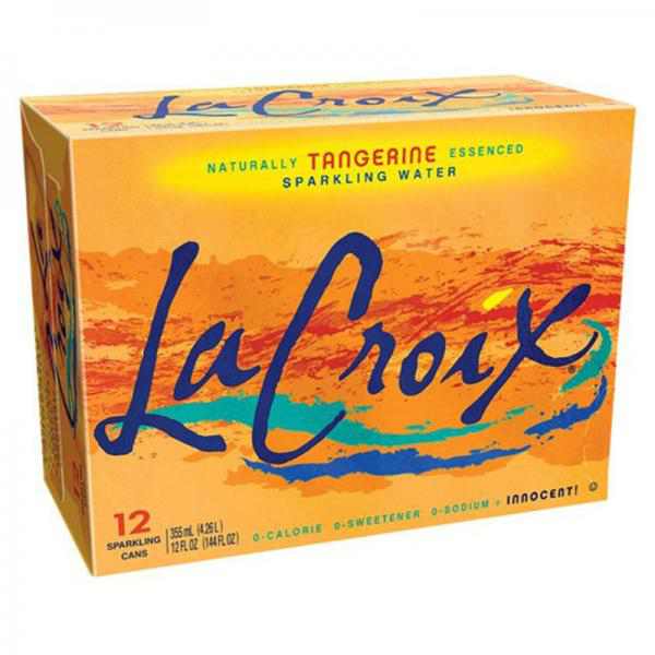 LaCroix Sparkling Water - Tangerine 12pk/12 fl oz Cans, 12 / Pack (Quantity)