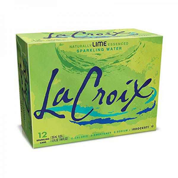 LaCroix Sparkling Water, 12 Oz, Key Lime, Case Of 12 Cans