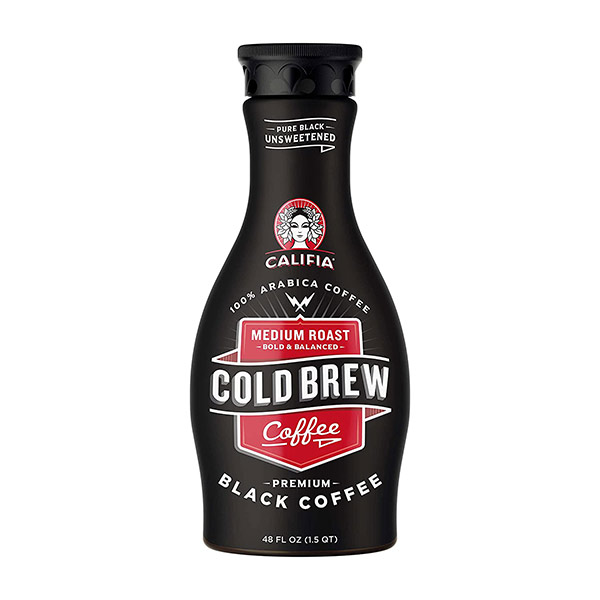 Califia Farms Pure Black Unsweetened Cold Brew Coffee - 48 fl oz