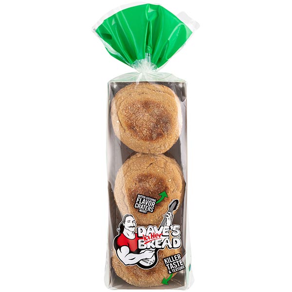 Dave's Killer Bread Rockin' Grains Englihs Muffins - 6oz/6ct