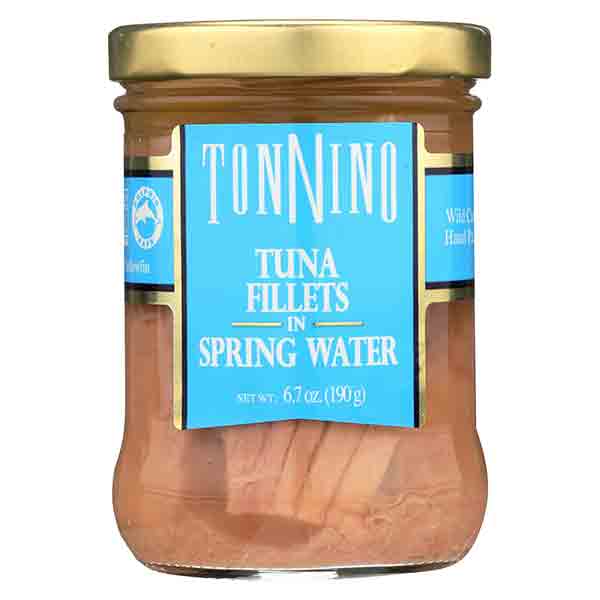 Tonnino Tuna Fillets in Spring Water, 6.7 Oz Jar