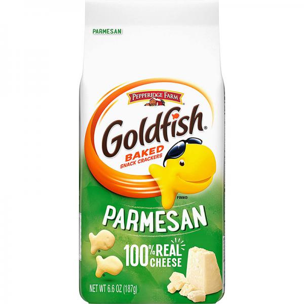 Pepperidge Farm Goldfish Parmesan Crackers, 6.6 oz. Bag