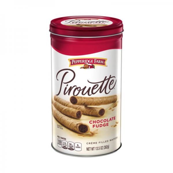 Pepperidge Farm Pirouette Crème Filled Wafers Chocolate Fudge Cookies - 13.5oz