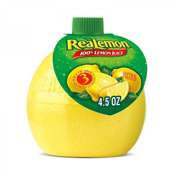 ReaLemon 100% Lemon Juice, 4.5 Fl Oz, 1 Count