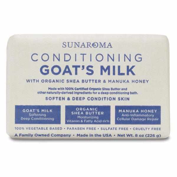 Sunaroma Conditioning Goat's Milk Soap 8 Oz