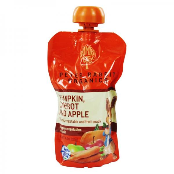 Peter Rabbit Organics - Veg and Fruit Puree 100% Pumpkin Carrot and Apple - 4.4