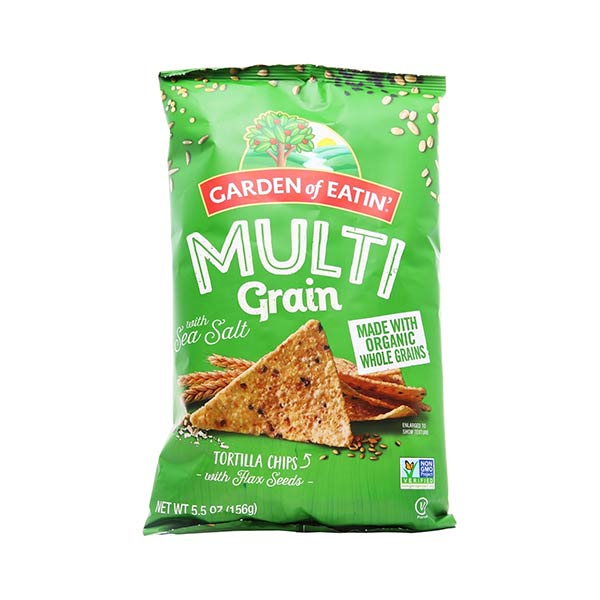 Garden of Eatin multi grain Corn Tortilla Chips  5.5 Oz.