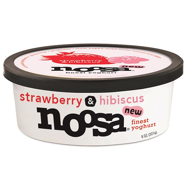 Noosa Strawberry & Hibiscus Yogurt, 8 Oz.