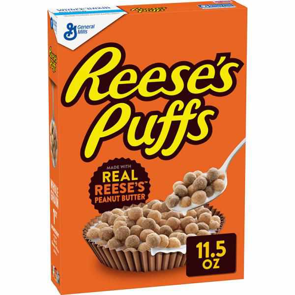 Reese's Puffs Cereal, Peanut Butter, 11.5 Oz