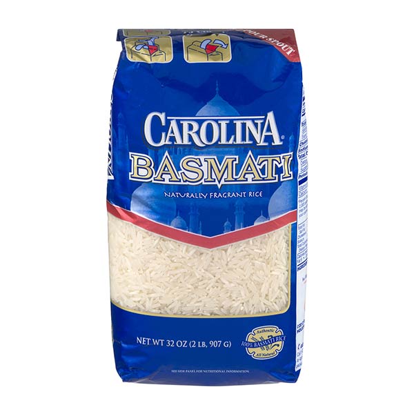 Carolina Basmati Naturally Fragrant Rice 2 Lb 32 Oz