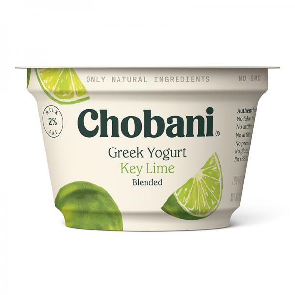 Chobani Key Lime Blended Low Fat Greek Yogurt - 5.3oz