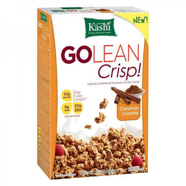 Kashi GOLEAN Cinnamon Crisp Cereals, 14-Ounce (Pack of 4)