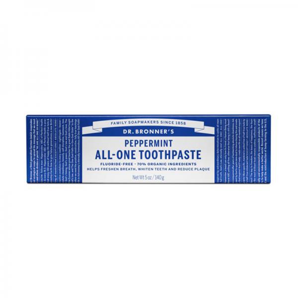 Dr. Bronner's All-One Organic Peppermint Toothpaste 5oz