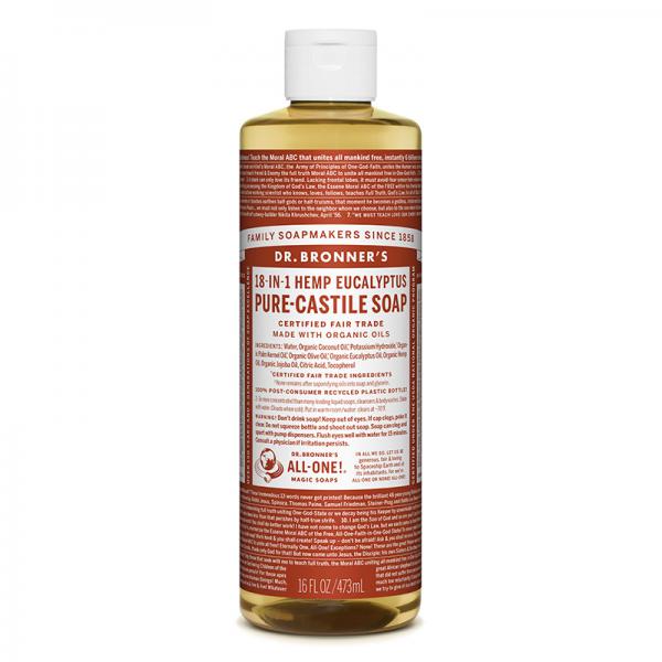 Dr. Bronner's Eucalyptus Pure-Castile Liquid Soap - 16 oz
