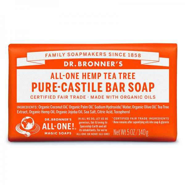 Dr. Bronner's Tea Tree Bar Soap