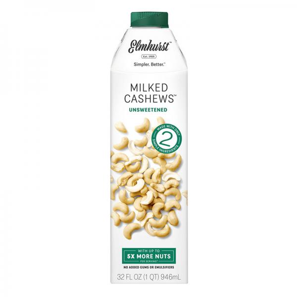 Elmhurst Unsweetened Cashew Milk, 32 fl oz
