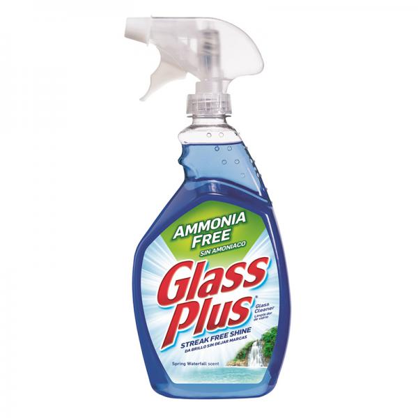 Glass Plus Glass Cleaner, 32 Ounce, Multi-Surface Glass Cleaner