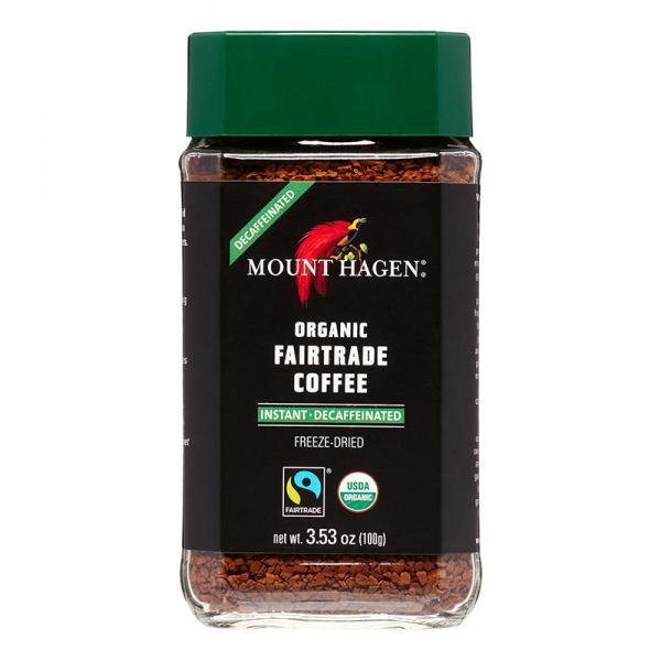 Mount Hagen Freeze Dried Instant Decaf Coffee - 3.53 Ounce