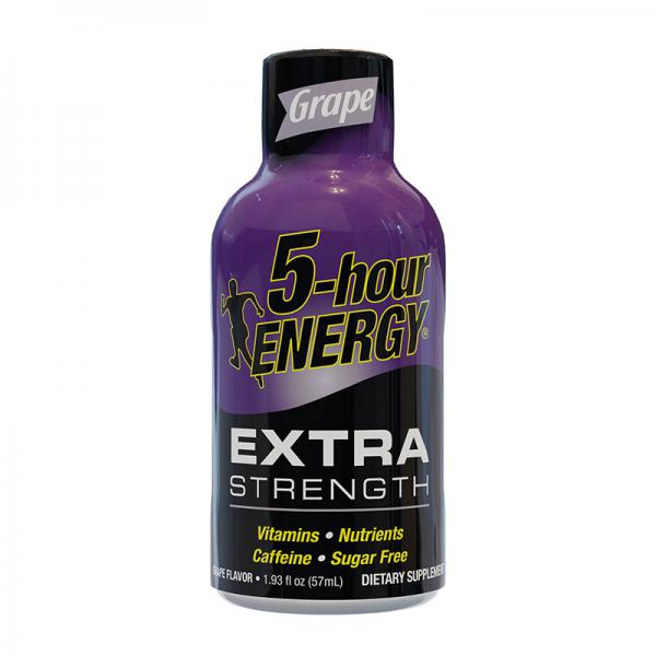 5-hour ENERGY® Shot, Extra Strength, Grape, 1.93 oz