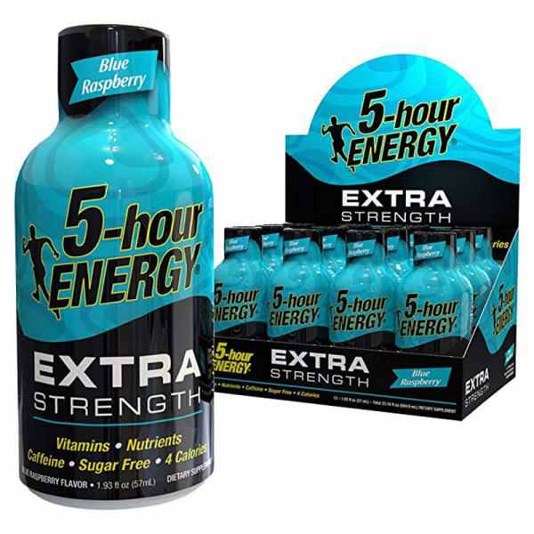5-hour ENERGY® Shot, Extra Strength, Blue Raspberry, 1.93 oz