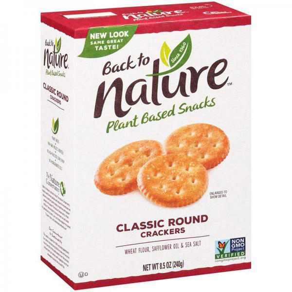 Back to Nature Classic Round Crackers, 8.5 Oz.