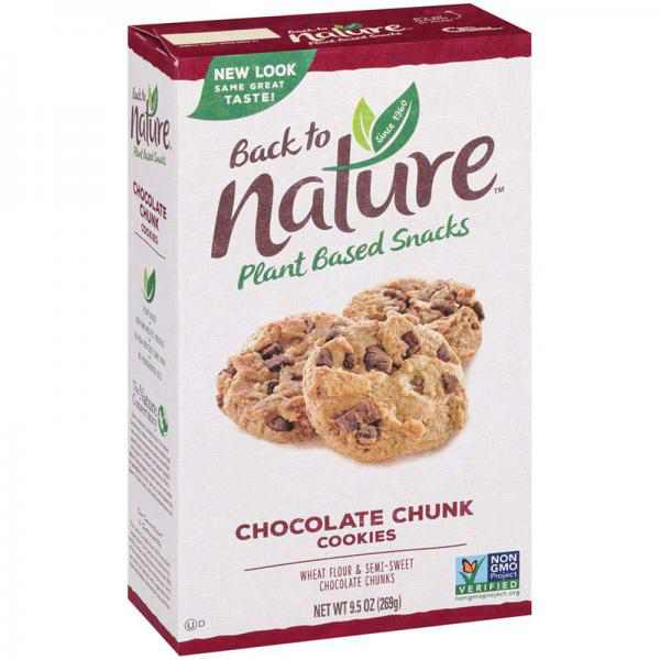 Back to Nature Chocolate Chunk Cookies, 9.5 Oz.