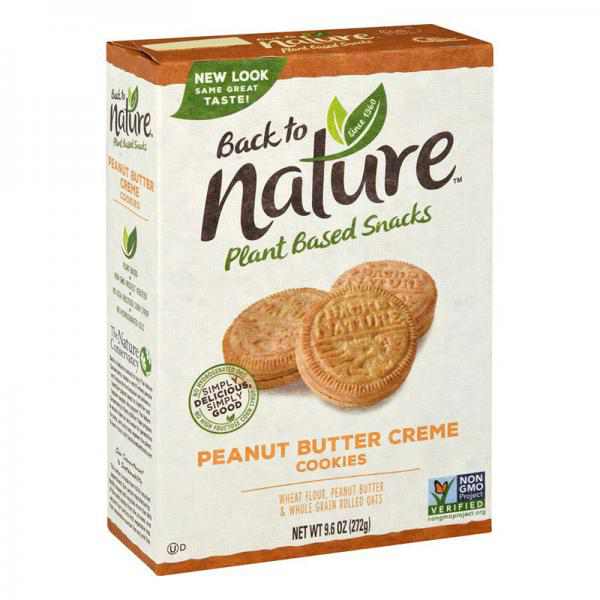 Back to Nature Peanut Butter Crème Cookies 9.6 oz