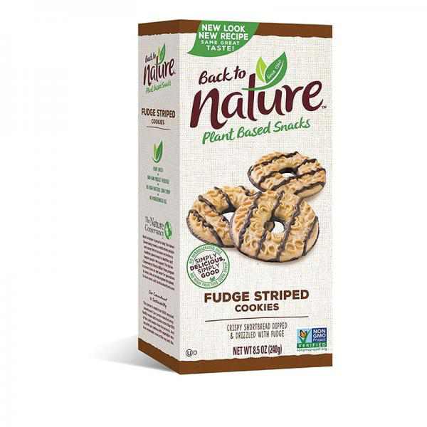 Back To Nature Fudge, Striped, 8.5 Ounce