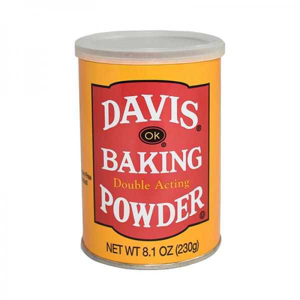 Davis Baking Powder Double Acting, 8.1 OZ