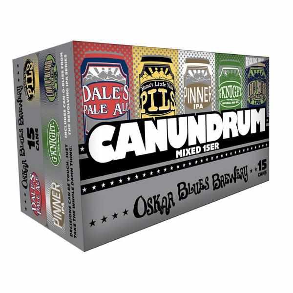 Microbreweries Oskar Blues Canundrum Mix 15/12c