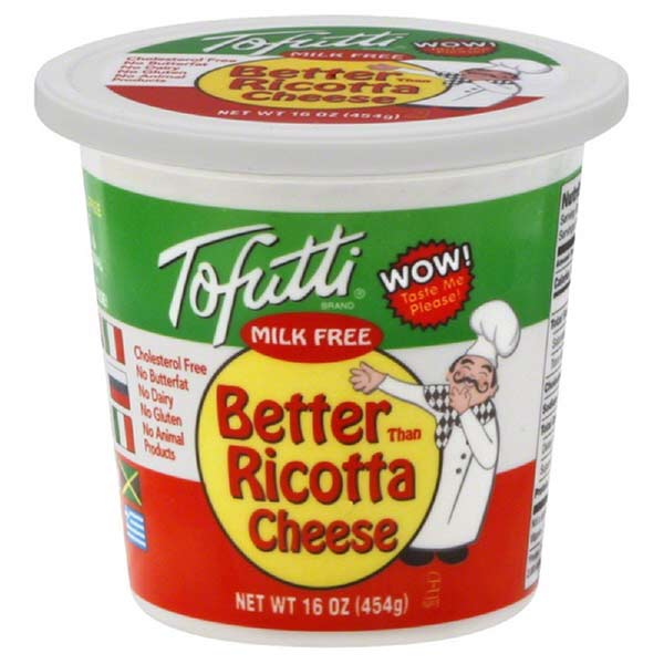 Tofutti - Better Than Ricotta cheese 16.00 oz