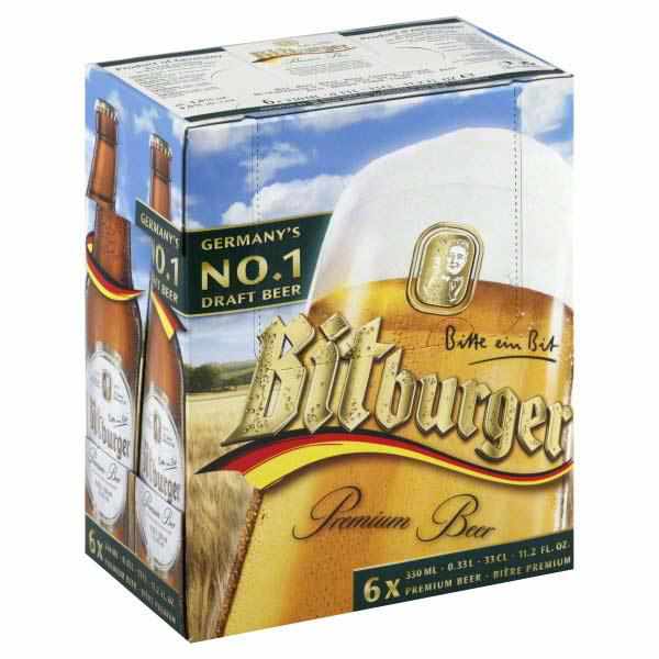 Bitburger - Beer - Premium 6.00 ct