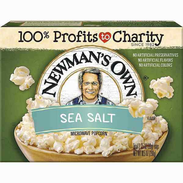 Newman's Own Natural Microwave Popcorn 10.5 Ounce