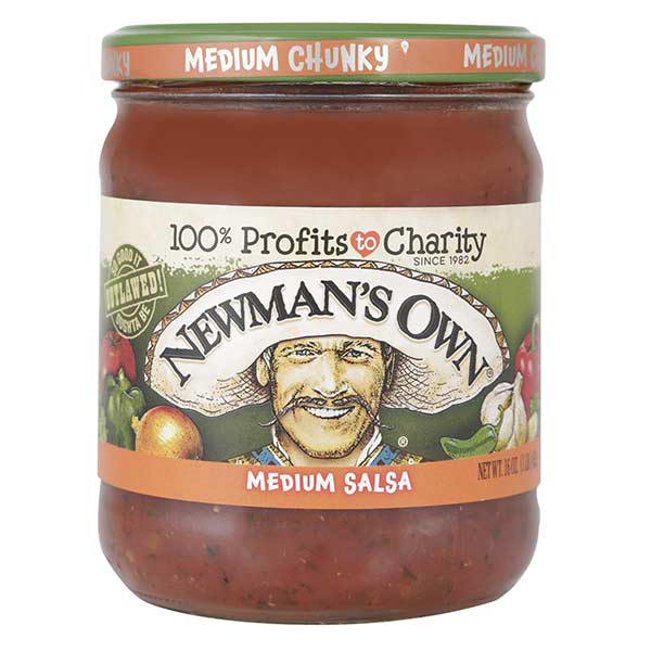 Newman's Own: All Natural Chunky Medium Salsa, 16 Oz